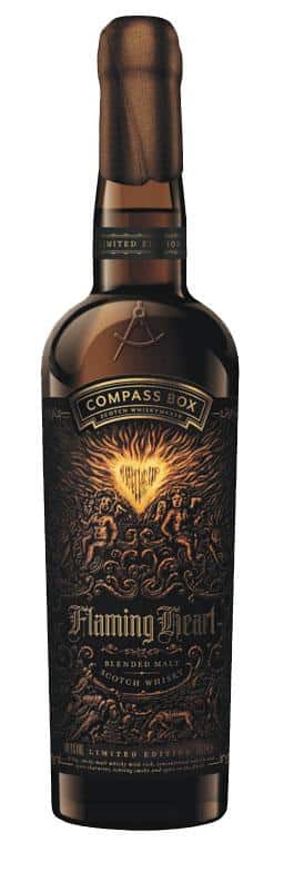 Compass Box Flaming Heart 2018 · מ-סקוטלנד · בקבוק 700 מ"ל