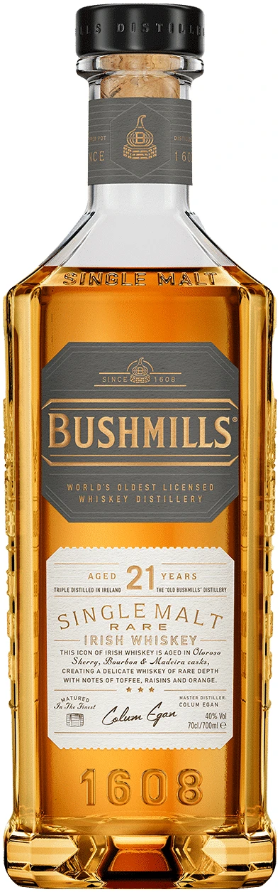 21YO_700ML-r1 ויסקי בושמילס 21 שנה – תמונה 1