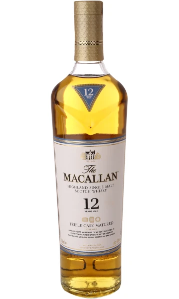ויסקי מקאלן טריפל 12 שנה