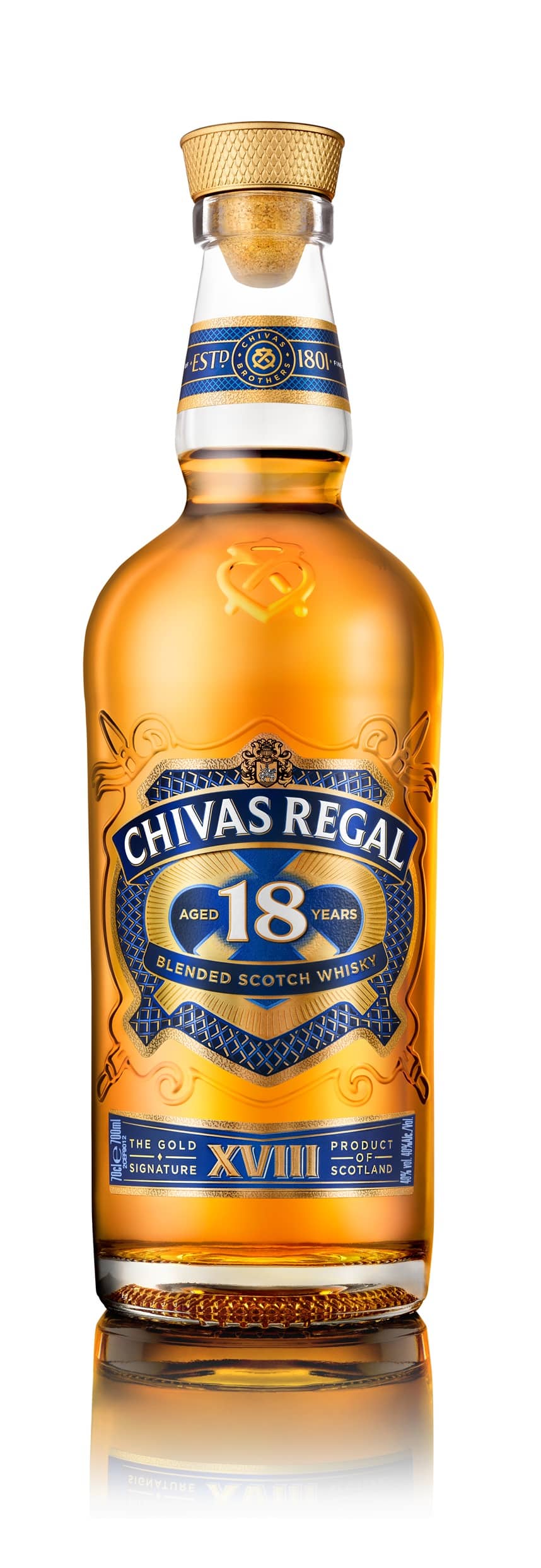 OriginalSizeJPEG-Chivas Regal XVIII - Bottle front ויסקי שיבאס 18 שנה – תמונה 1
