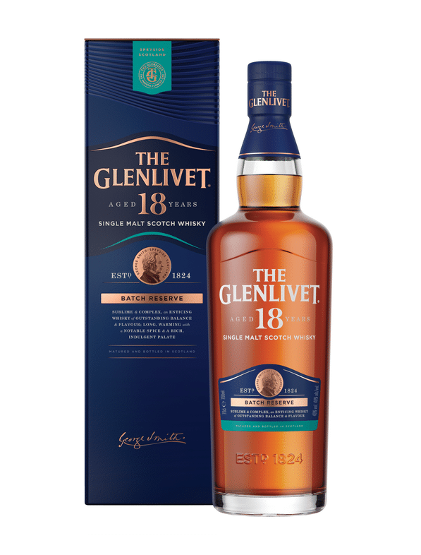 PreviewMedium-The Glenlivet 18YO Bottle & Carton Overlap TIF ויסקי גלנליווט 18 – תמונה 1