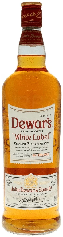 וויסקי-דיוארס-וויט-לייבל-1-ליטר