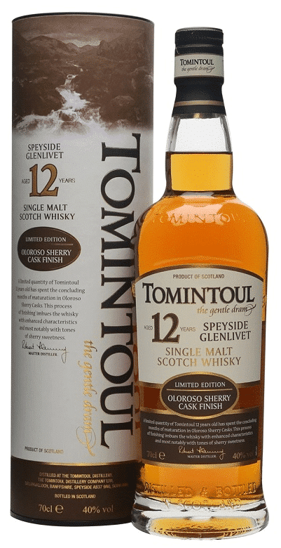 Tomintoul 12 · מ-סקוטלנד · בקבוק 700 מ"ל