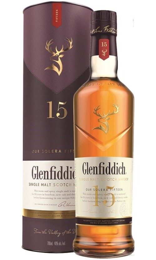 ⁦ויסקי גלן פידיך 15 סולרה⁩ – תמונה ⁦1⁩