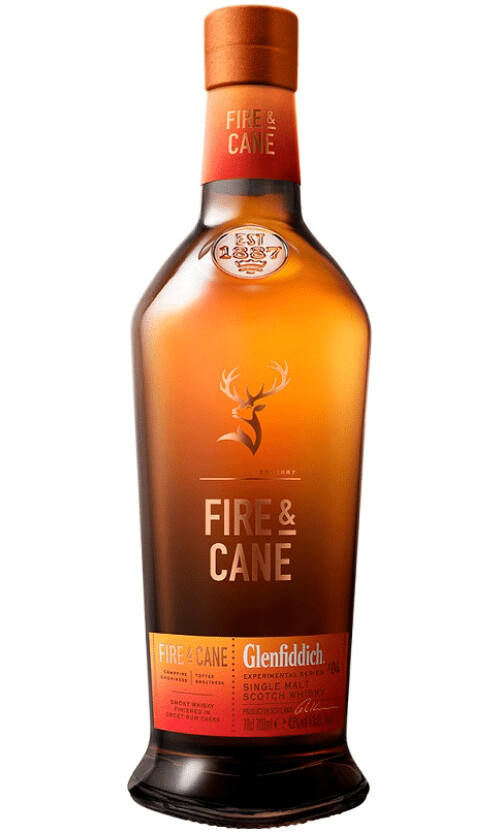 ⁦ויסקי גלן פידיך fire & cane⁩ – תמונה ⁦1⁩