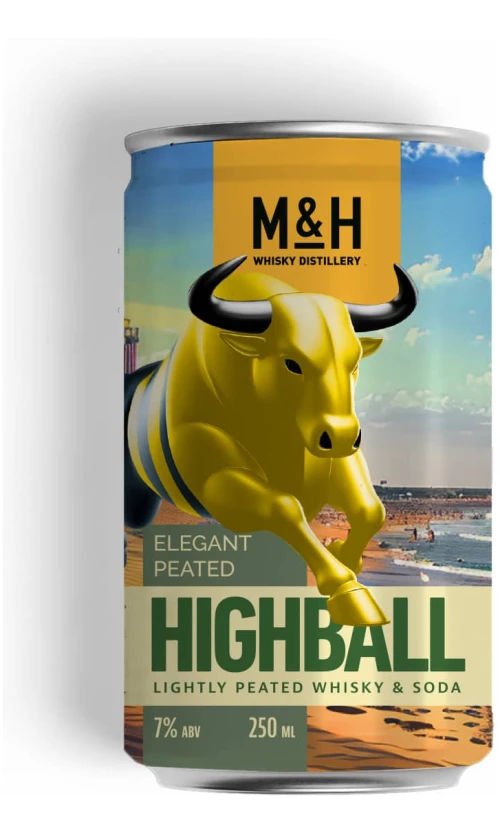 ⁦מילק אנד האני פחית ויסקי וסודה⁩ – תמונה ⁦1⁩