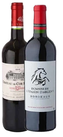 זוג בורדו כשרים זוג בורדו אדומים כשרים – תמונה 1