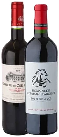 זוג בורדו כשרים זוג בורדו אדומים כשרים – תמונה 1