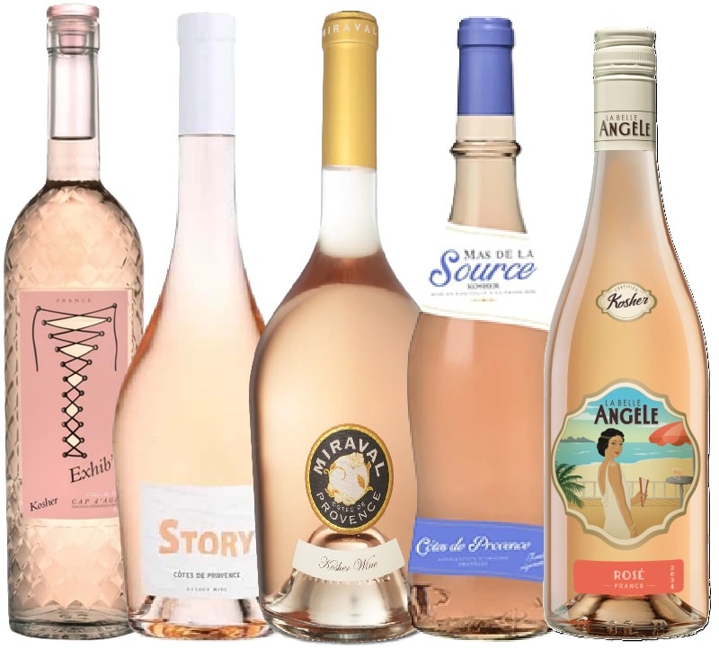 חמישיית רוזה מרעננת כשרה מצרפת חמישיית רוזה כשרה מרעננת מצרפת במשלוח חינם! – תמונה 1