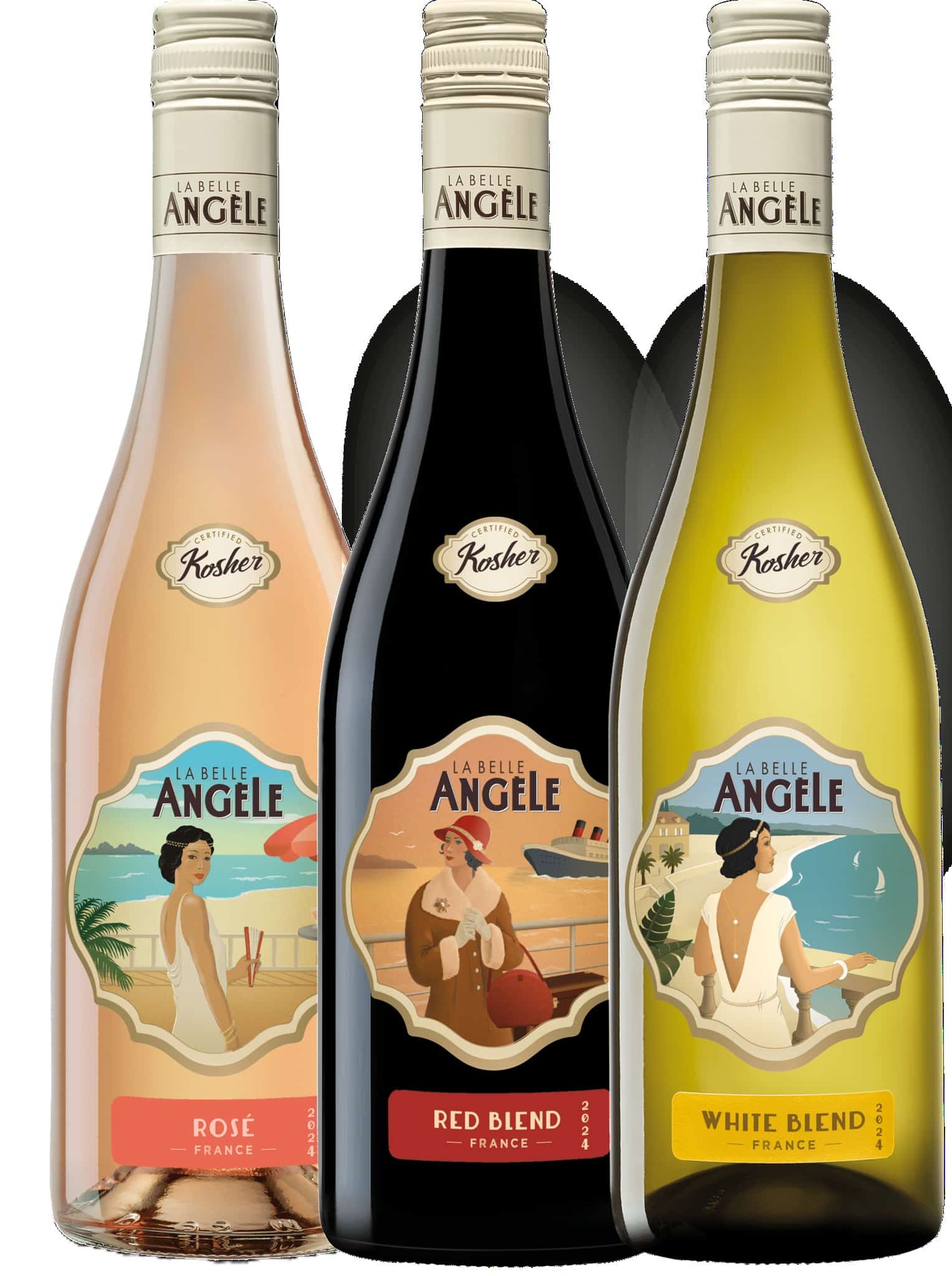 שלישיית לה בל אנגל מצרפת ב-3 צבעים שלישיית לה בל אנג'ל כשרה בשלושה צבעים מדרום צרפת – תמונה 1