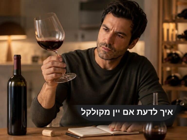 איך לדעת אם יין מקולקל